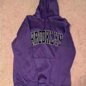 Purple Brooklyn Hoodie
